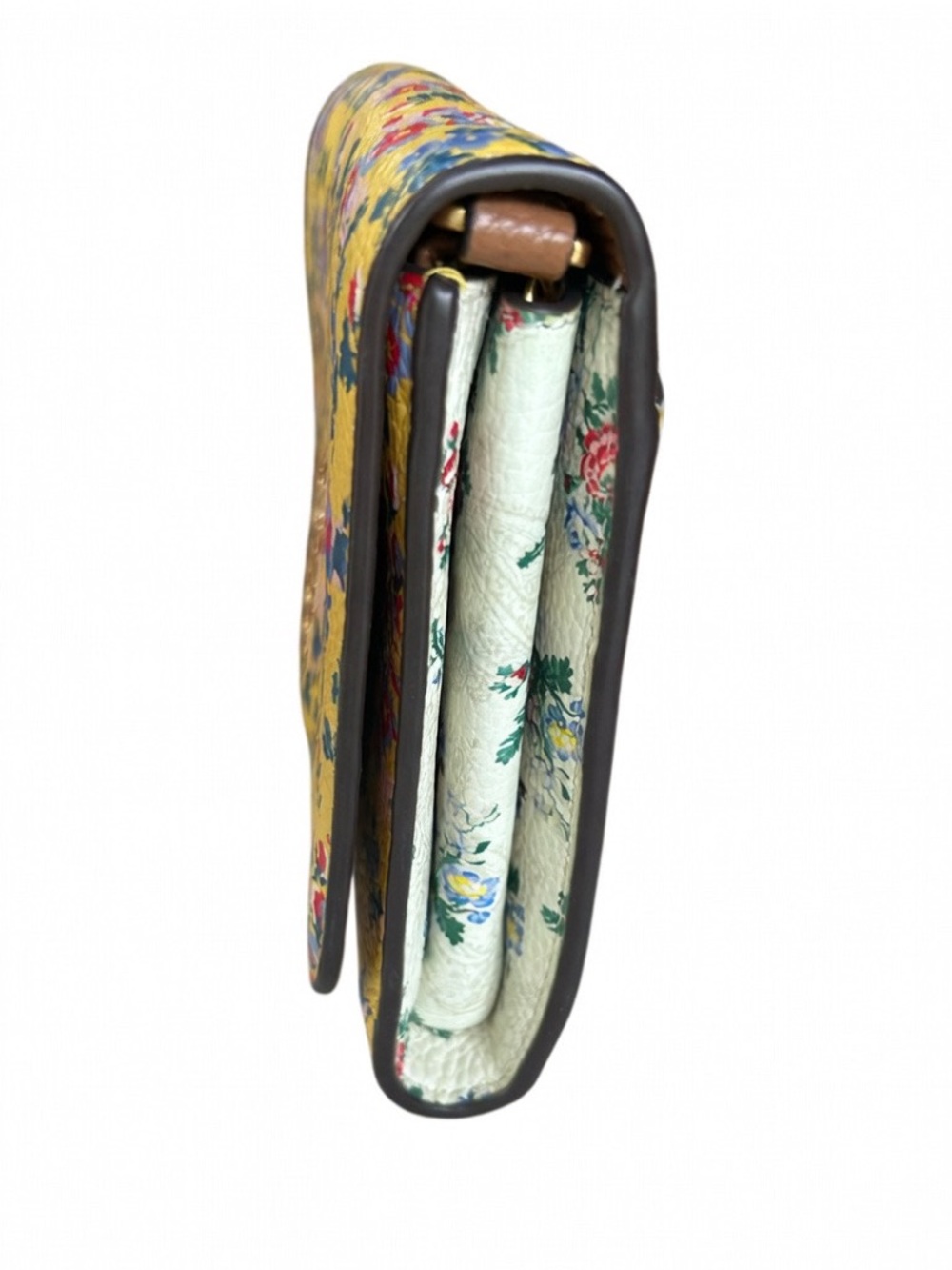 TORY BURCH Britten Crossbody Wallet Crossbody Printed, Liberty Floral - LIKE NEW - Picture 5 of 12